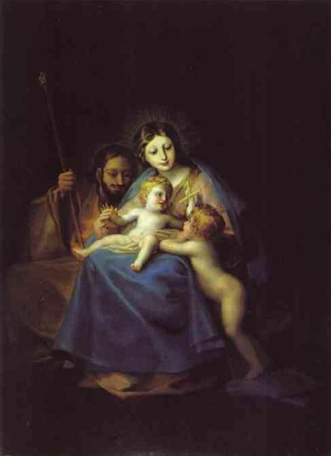 Francisco Jose de Goya The Holy Family oil painting image